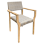 Park City Wicker & Wood Outdoor Dining Chair