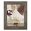 Distressed Grey Scoop Profile Tabletop Picture Frame, 8x10