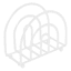 White Metal Napkin Holder