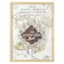 Glass Framed Harry Potter Marauders Map Printed Wall Art, 15x20