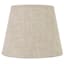 Ivory Linen Small Table Lamp Shade, 10x7x8