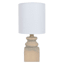 Cream Mini Accent Lamp with Shade, 12"
