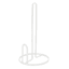 White Metal Paper Towel Holder