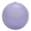 Purple Unscented Overdip Sphere Candle, 3"