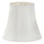 White Round Bell Mini Accent Lamp Shade, 7x5