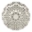 Carved Wooden Medallion Wall Decor, 30"