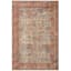 Montebello Distressed Persian Accent Rug With Carpet Backing, 2x5