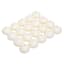 20-Pack Ivory Overdip Unscented Floating Candles