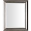 Anne Antique Silver Rectangle Wall Mirror, 16x20