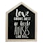 Love Grows Best in Little Houses like This Wall Sign, 6x7