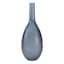 Ty Pennington Blue Glass Bottle Vase, 19.5"