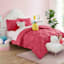 Tiny Dreamers Pink Pleated Comforter, Twin
