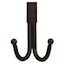 2-Hook Over the Door Hanger, Bronze