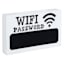 Wifi Password Block Sign, 7x5
