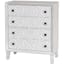 Laci White 4 Drawer Cabinet