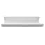 White Wooden Photo Wall Ledge, 24"