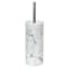 Marmar Marbled Print Ceramic Toilet Bowl Brush