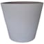 Japi All Weather Proof Resin Low Linea Outdoor Planter, Stone