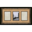 3-Opening Tan Mat Collage Picture Frame, 5x7