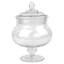 Clear Glass Apothecary Jar, 10"