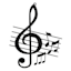Metal Music Note Wall Art, 9x12