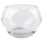 Clear Glass Round Vase, 4"