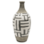Crosby St. Grey Painted Ceramic Vase, 15"