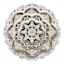Carved Wood Medallion Wall Decor, 30"
