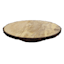 Round Bark Edge Wooden Rotating Lazy Susan
