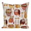 Harvest Owls Throw Pillow, 18"