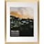 Pick & Mix Gold Linear Profile Floating Wall Frame, 8x10