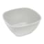 Matte Grey Soft Square Cereal Bowl