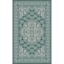 (D373) Traditional Medallion & Border Design Area Rug, 7x10