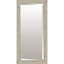 Organic Silver & Champagne Solid Wood Leaner Mirror, 32x68