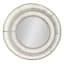Tracey Boyd Whitewashed Bamboo Round Wall Mirror, 35"