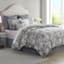 8-Piece Akiro Grey Essential Comforter Set, King