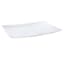 Lillian Table Settings 2-Count Pearl White Rectangle Plastic Trays, 12x18