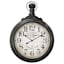 Black & White Wooden Round Wall Clock, 28x38