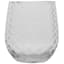 Clear Textured Acrylic Stemless Wine Glass