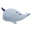 Tiny Dreamers Narwhal Plush Throw Pillow, 11x20