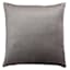Gillmore Grey Velvet Throw Pillow, 24"