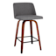 Toriano Upholstered Counter Stool, 26"