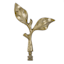 Grace Mitchell Gold Branch Lamp Finial