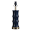 Grace Mitchell 16in. Dark Blue Ceramic Accent Lamp