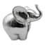 Silver Ceramic Elephant, 4"