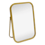 Tracey Boyd Gold Metal Table Mirror, 10"