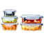 10-Piece Glass Food Storage Set/Lids