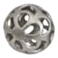 Silver Metal Cutout Decorative Ball, 5.5"
