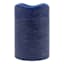 Honeybloom Dark Blue Wax LED Pillar Candle with 6 Hour Timer, 4x6