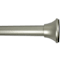 3/4" Nickel Adjustable Tension Curtain Rod, 24-48"